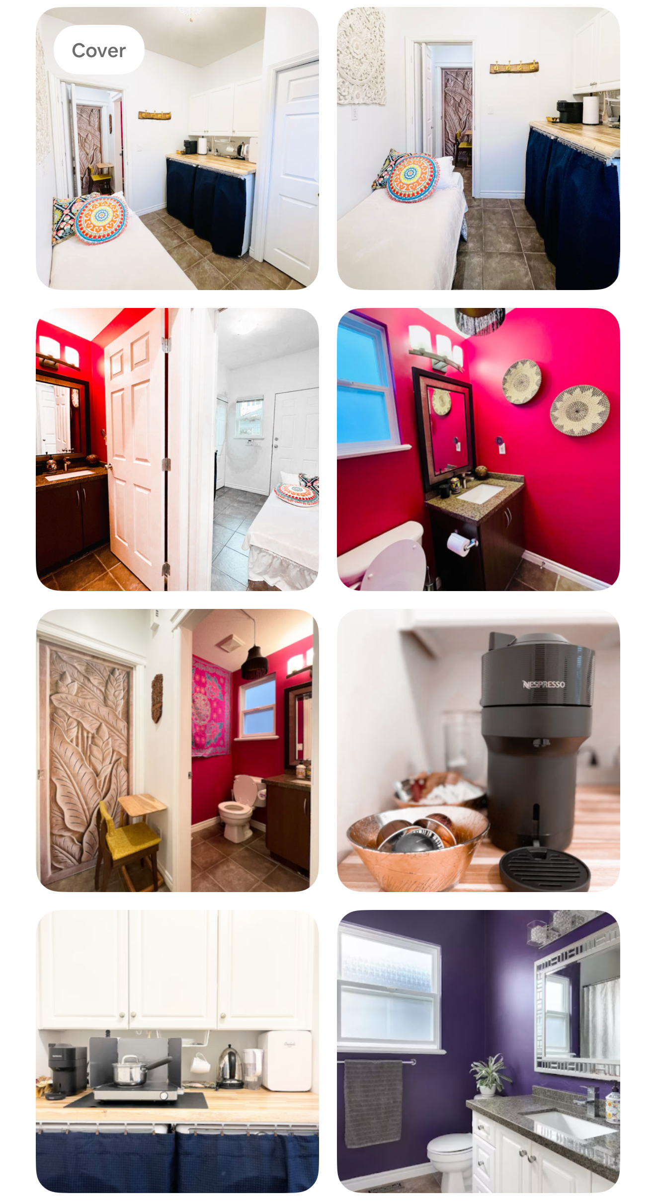 Comfortable guest room